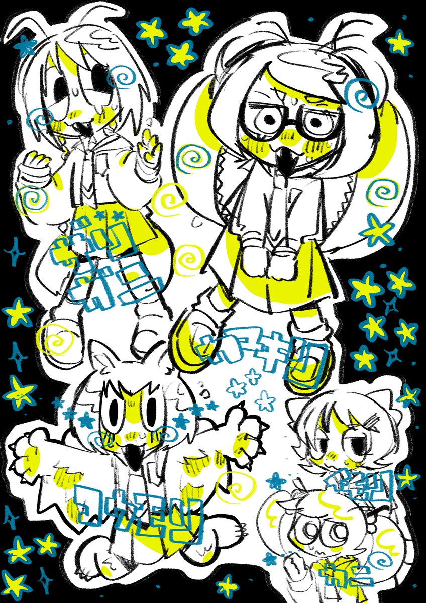 pokapoka_exks's tweet photo. #私はこういう絵師です見た絵師全員参加 
色んな生物の子創作してます！！ https://t.co/yQaVKFSPq9