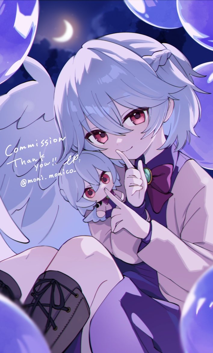 moni_monico_'s tweet photo. eto: 京都秘封【封10】さんのコミッションhttps://t.co/cRYlib8CWB #Skeb #Commission @skeb_jpより

あみぐるみ×サグメ様のリクエストありがとうございましたっ！☺️✨ https://t.co/eMrOaQxrZj