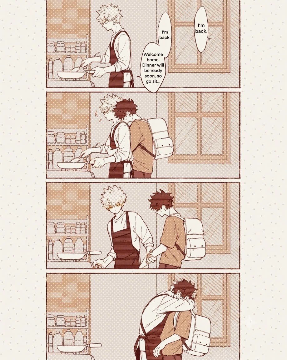 Eyseries08's tweet photo. Gm. Welcome Home Hug
#bkdk #myherocademia https://t.co/DwdWPZyAoO