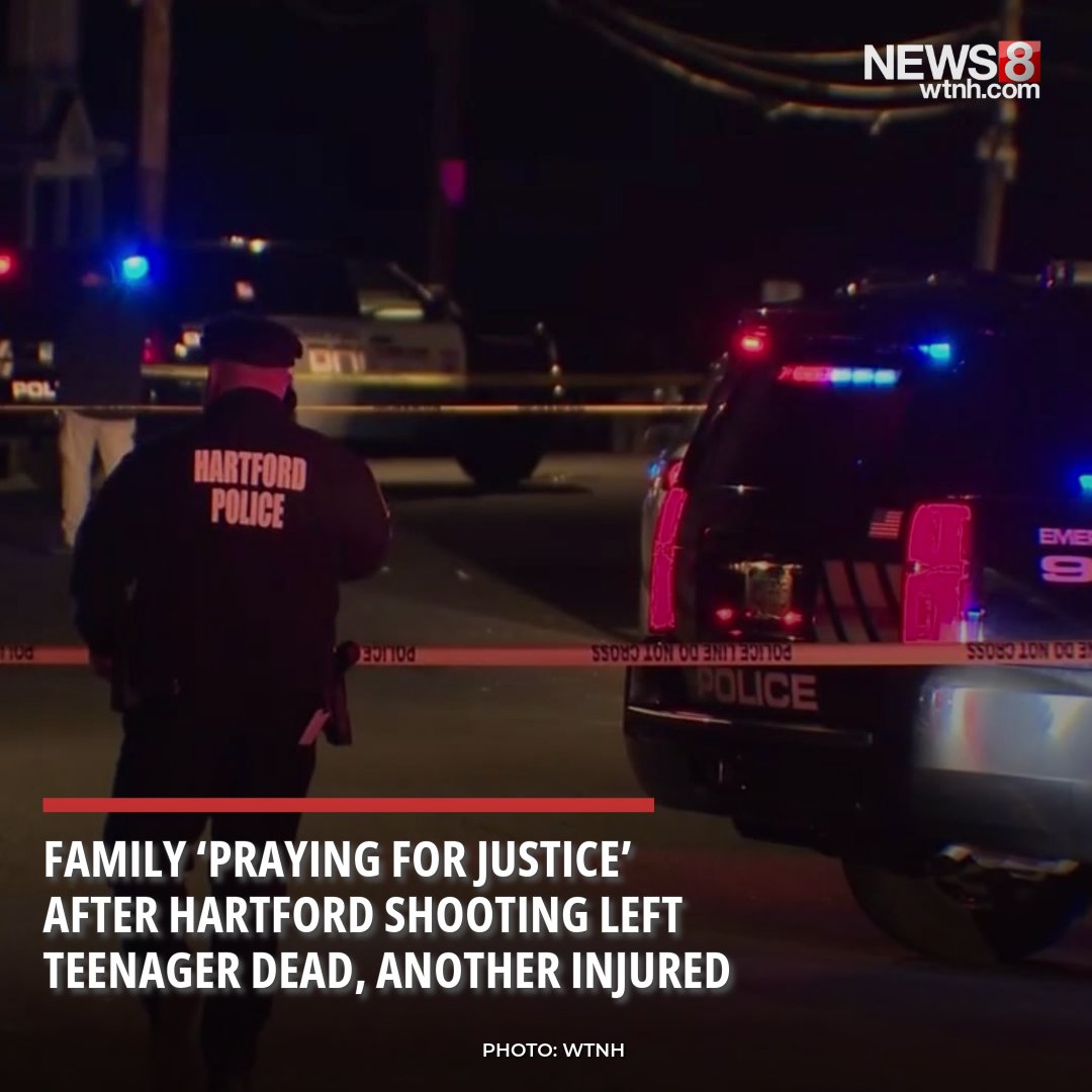 WTNH's tweet photo. An investigation continues into a shooting in Hartford that left 17-year-old Ty-Leeyah Jamison of Hartford dead and another teen, identified by her family as Meghan Lewis, injured.
https://t.co/HQbR1QiIwj https://t.co/e773w3SVvF