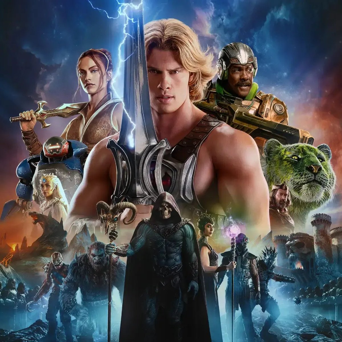 ovicio's tweet photo. O diretor Travis Knight afirmou que a Amazon MGM Studios priorizou o lançamento de MESTRES DO UNIVERSO no Prime Video em vez de focar na exibição nos cinemas:

"A sua exibição no streaming era muito mais importante para a Amazon do que a sua exibição nos cinemas. Não era algo que eu entendia no início. Eu queria que a fé que eles depositaram em nós como cineastas e no filme fosse recompensada de uma forma que não correspondia às minhas esperanças e expectativas. O filme merecia um destino melhor do que teve, mas fiz as pazes com isso."

(Fonte: @THR)