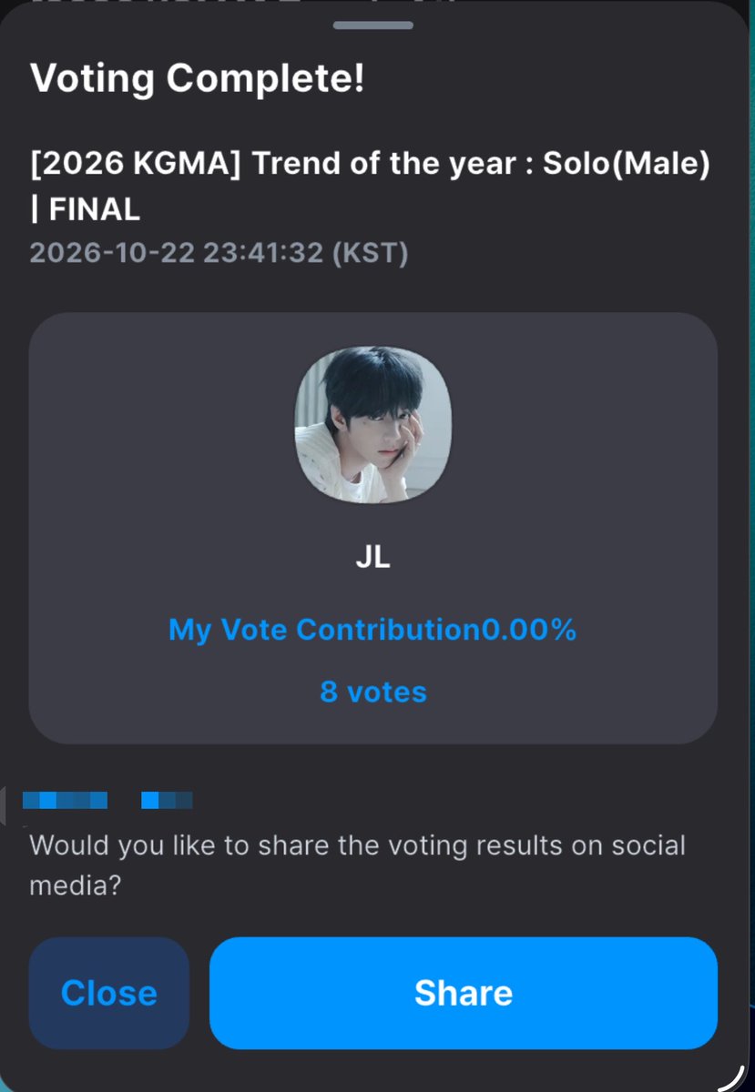 jlsource's tweet photo. KGMA VOTING PROOFS 🧵 https://t.co/Ww7aaaImJE