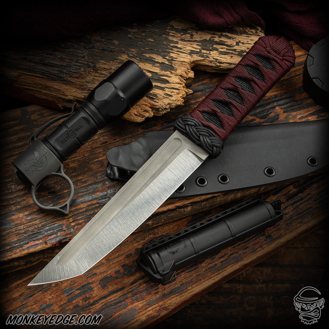 MonkeyEdge's tweet photo. Fresh fixed blades from our pal Ben Tendick at @BRTBladeworks are in. Clean grinds, distinctive profiles, hand-wrapped handles, and tough CPM 3V with a special cryogenic treatment. Check them out at https://t.co/WzdXkdNUgF.

#brtbladeworks #fixedblade #CPM3V #edc https://t.co/QXx8Rug6Vn