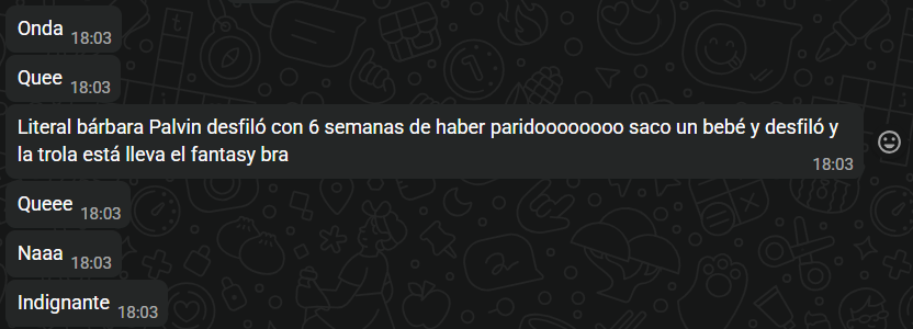 misssterosion's tweet photo. le prometí a una amia q iba a verme un resumen del vs fashion show asi me hablaba de q le pareció, me puteo, me dijo que si quiero hacer las cosas q las haga bien y me mandó a mirar desfiles de moda del 2005, ta bom https://t.co/NZSnRz1RU3