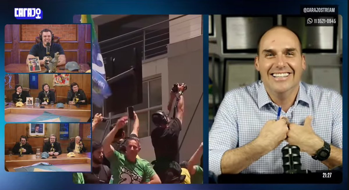 GamerPhrenia's tweet photo. #brasil #EspertoEnLavado #milei #españa #argentina 

Eduardo Bolsonaro en la Misa - PROGRAMON!!!

🇧🇷https://t.co/HDwQvVMhps https://t.co/B9VpfCU1ay