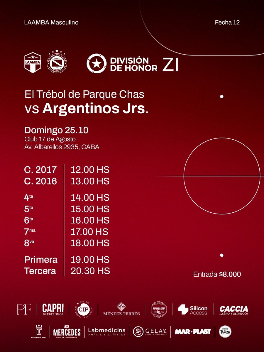 FutsalAAAJ's tweet photo. #AAAJ ⚽️ ¡Domingo de LAAMBA!

👉 Así será la programación del próximo domingo para la fecha 12 de los torneos Clausura División de Honor.

¡VAMOS LOS BICHOSSSSS! 🐞 https://t.co/05ZNFaavMW
