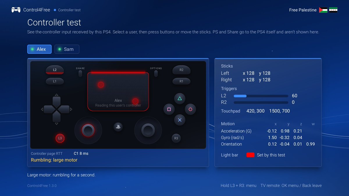 ehpinfotec's tweet photo. ✅️NOVO HOMEBREW PARA PS4

✅️TESTE SEU CONTROLE DE PS4 DIRETAMENTE  NO CONSOLE

✅️TRANSFORME SEU CELULAR OU PC COMO CONTROLE DE PS4

✅️CREDITOS PARA: MOHADISHIBLI

https://t.co/frqg0876C9 https://t.co/ciQ8IihCRI