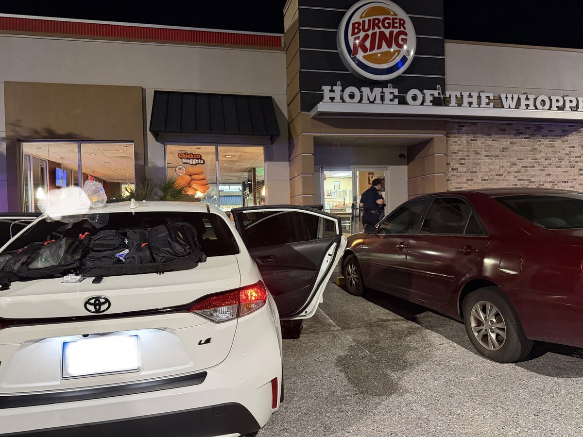 PolkCoSheriff's tweet photo. The Polk County Sheriff’s Office is assisting the Bartow Police Department with an investigation of an incident at the Burger King restaurant where a child has suffered critical injuries from a gunshot that occurred inside a vehicle. Sheriff Grady Judd will brief the media at 9:30 p.m. on scene. More details will be sent out shortly.
