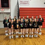 Photo by Bellevue Volleyball (@LadyRedVolley)