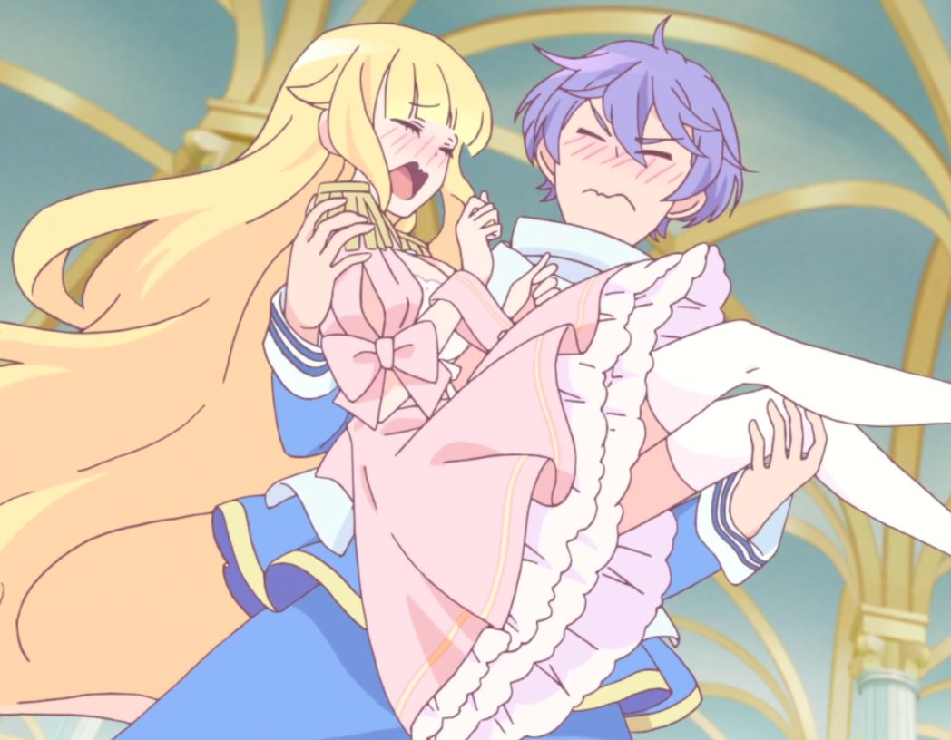 DemonAttendant's tweet photo. ⠀
❝⠀I hope she's okay otherwise her mother might kill me. Though I can't leave her here on the ground. . .⠀❞

Stares at her for awhile then comes up with an idea.

❝⠀M-Maybe. . . I should. . .⠀❞

Picks Beelzebub up and starts carrying her in his arms.
⠀ https://t.co/1uVAQsuqJ3