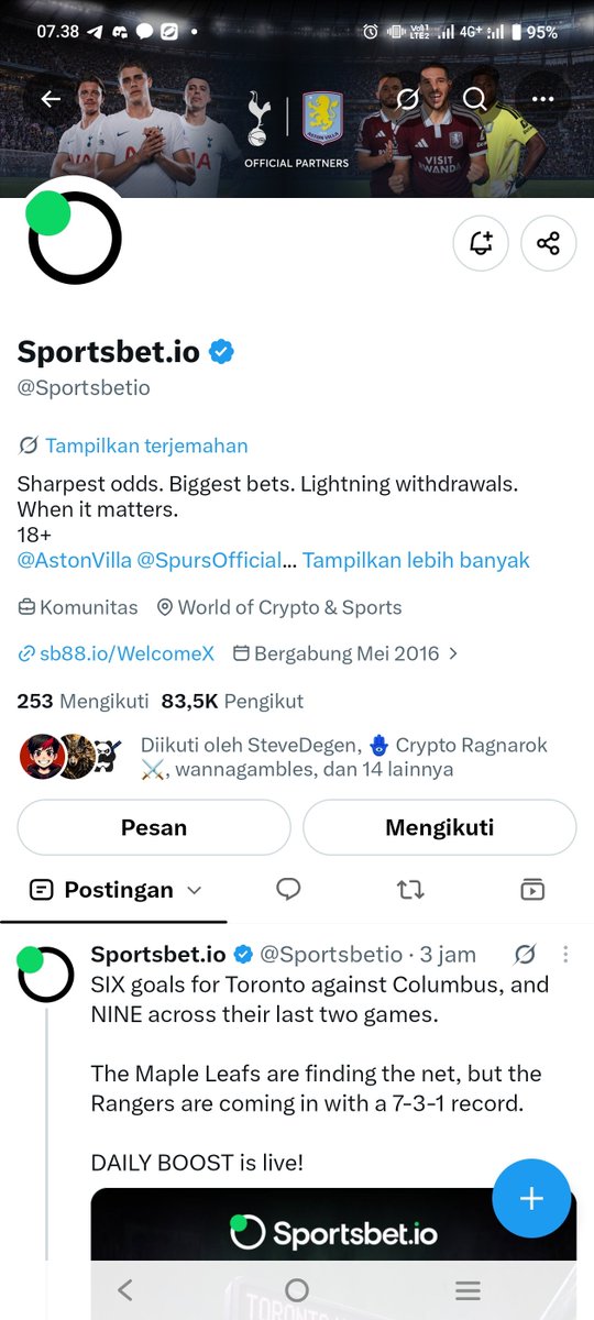 MillaCvg's tweet photo. @Bulls_Crypt0 @Sportsbetio https://t.co/6RcYhdTer5