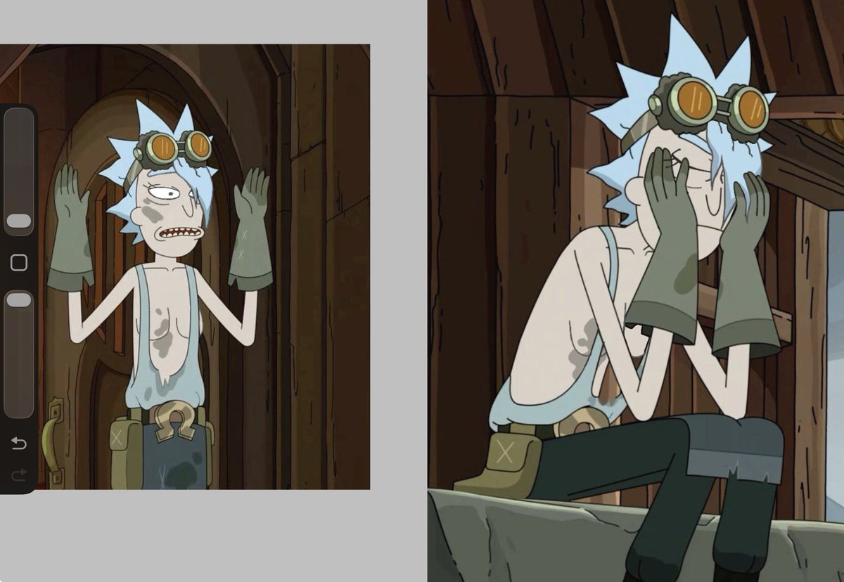 Trixxiest1X's tweet photo. EVERYONE START DRAWING FEM RICKS OR DIE #rickAndMorty https://t.co/MsHXu6ZW1I