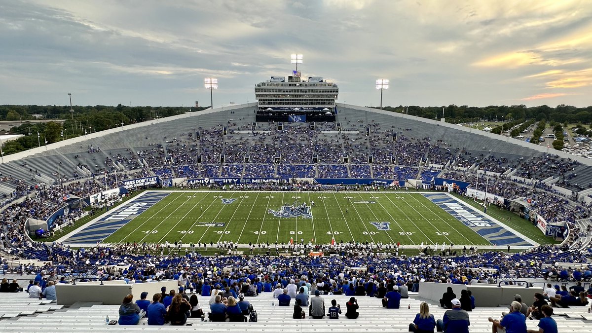 cfbcampustour's tweet photo. Liberty Bowl Renovation: 2023 🆚 2026 https://t.co/2BYClOuEwx