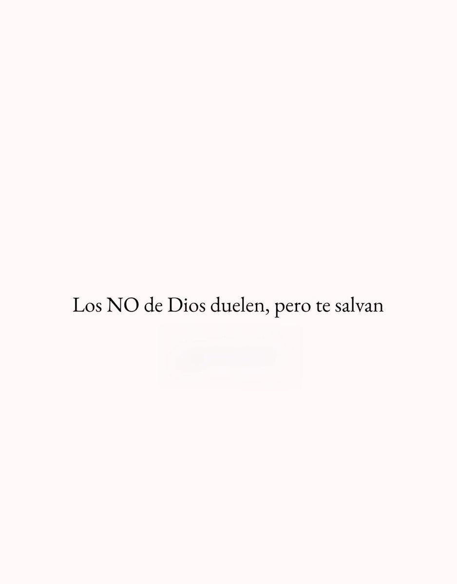 LaBrujuladeDios's tweet photo. Los NO de Dios duelen, pero te salvan https://t.co/fzs2NCYUJQ