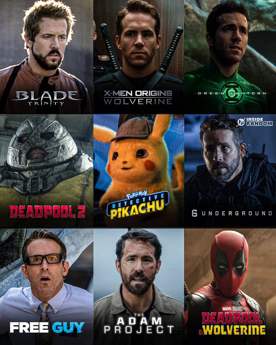 InsideFandom's tweet photo. Happy 49th Birthday, Ryan Reynolds! 🎉 https://t.co/89rcZeJE28