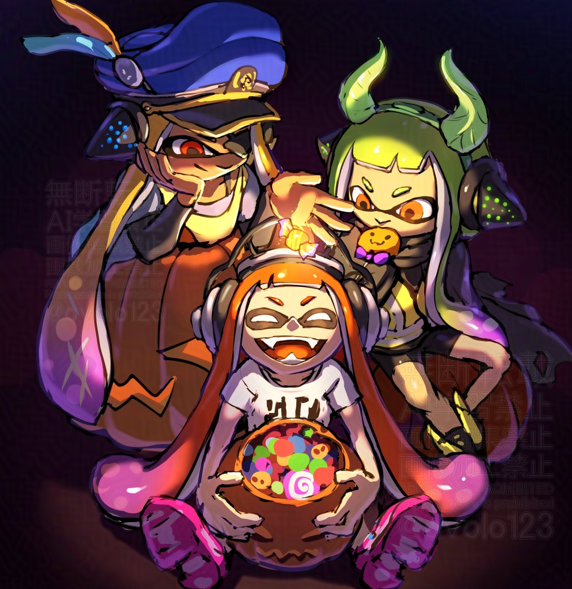 ovolo123's tweet photo. 1st Halloween
#Splatoon #splatoonart #agent3 https://t.co/tAK8Zs3NRy