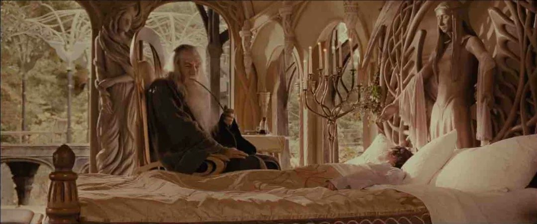 raconteur_press's tweet photo. "You are in the house of Elrond. And it is ten o'clock in the morning, on October the twenty-fourth, if you want to know." https://t.co/dwSFpKRhJo