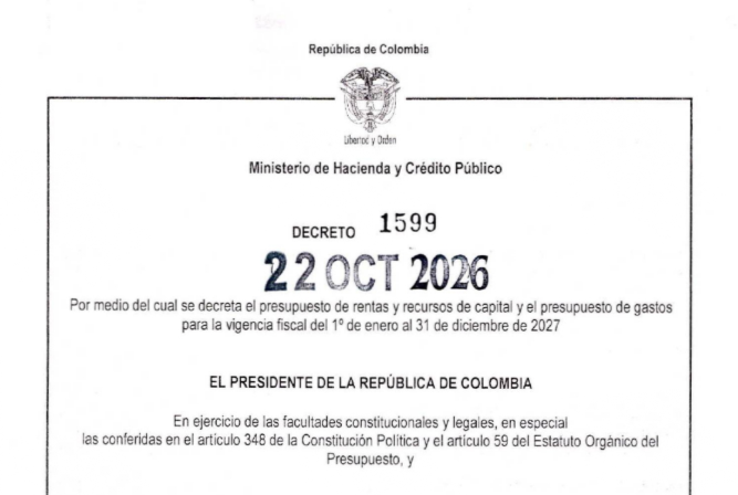 millanrussy's tweet photo. El gobierno de Abelardo acaba de decretar el Presupuesto General de la Nación... Ve, pero yo creía que los petristas lo habían tumbado, jaja... https://t.co/OmO9952cen