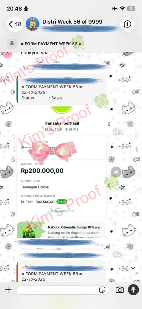 kwepieme's tweet photo. ─★PAYMENT WEEK 79  ˙🍒 ̟ !!
-`♡´-
⤷ ゛Cair lagiiii! 💸

Akun Linkedin kamu nganggur? sewain aja, bisa ngasilin duit tiap minggu 🤑

Fee: 175k – 260k / weekˎˊ˗
Fee: 200k – 275k / weekˎˊ˗

🚫 No scam
🚫 No deposit / biaya apapun
🚫 Data pribadi

Yuk join 
 #zonauang #freelance https://t.co/PUc4DWUQ3j
