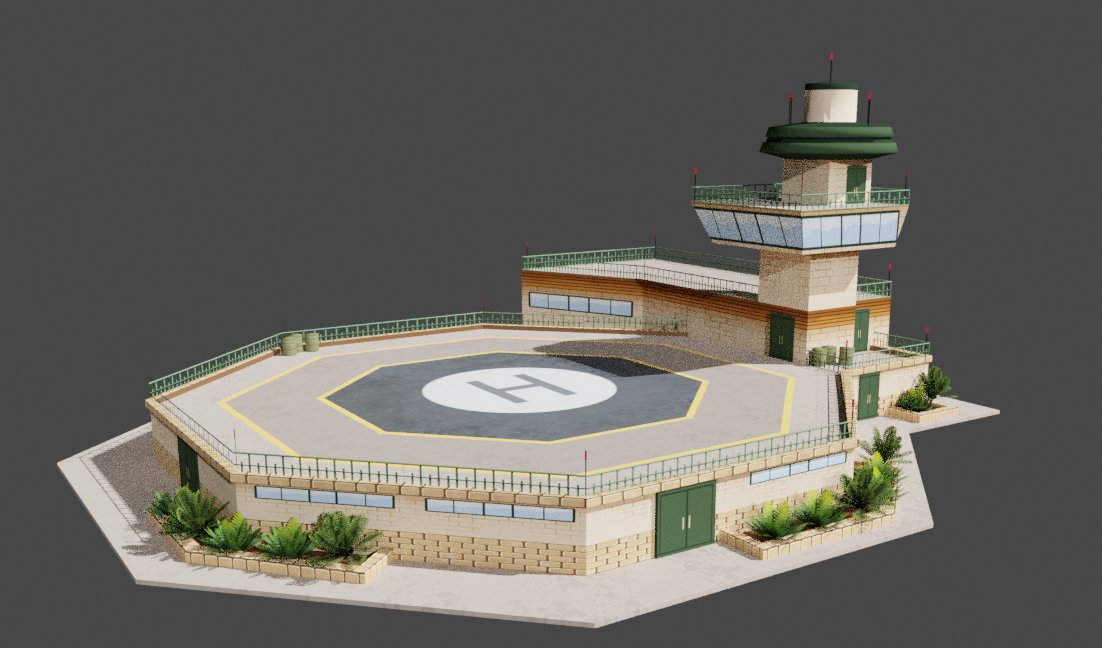 SWI_Off's tweet photo. Sneak peek of the in-game helipad! https://t.co/AUWtlgjPD6