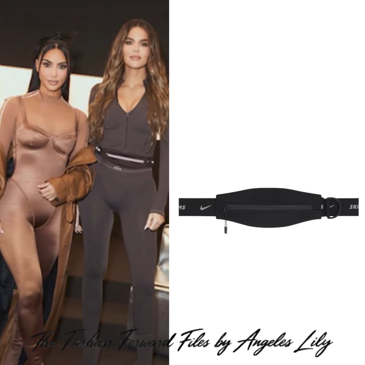FashFwrdFiles's tweet photo. Khloe Kardashian wears a Nike x SKIMS Slim Waistpack #khloekardashian #nikeskims #skimsxnike #waistpack #kardashianstyle #thekardashians #kuwtk #athleisure #streetwear #activewear #skims #nike #fitcheck #ootd #accessories #trending #viral #fyp https://t.co/MltsAPok8Y