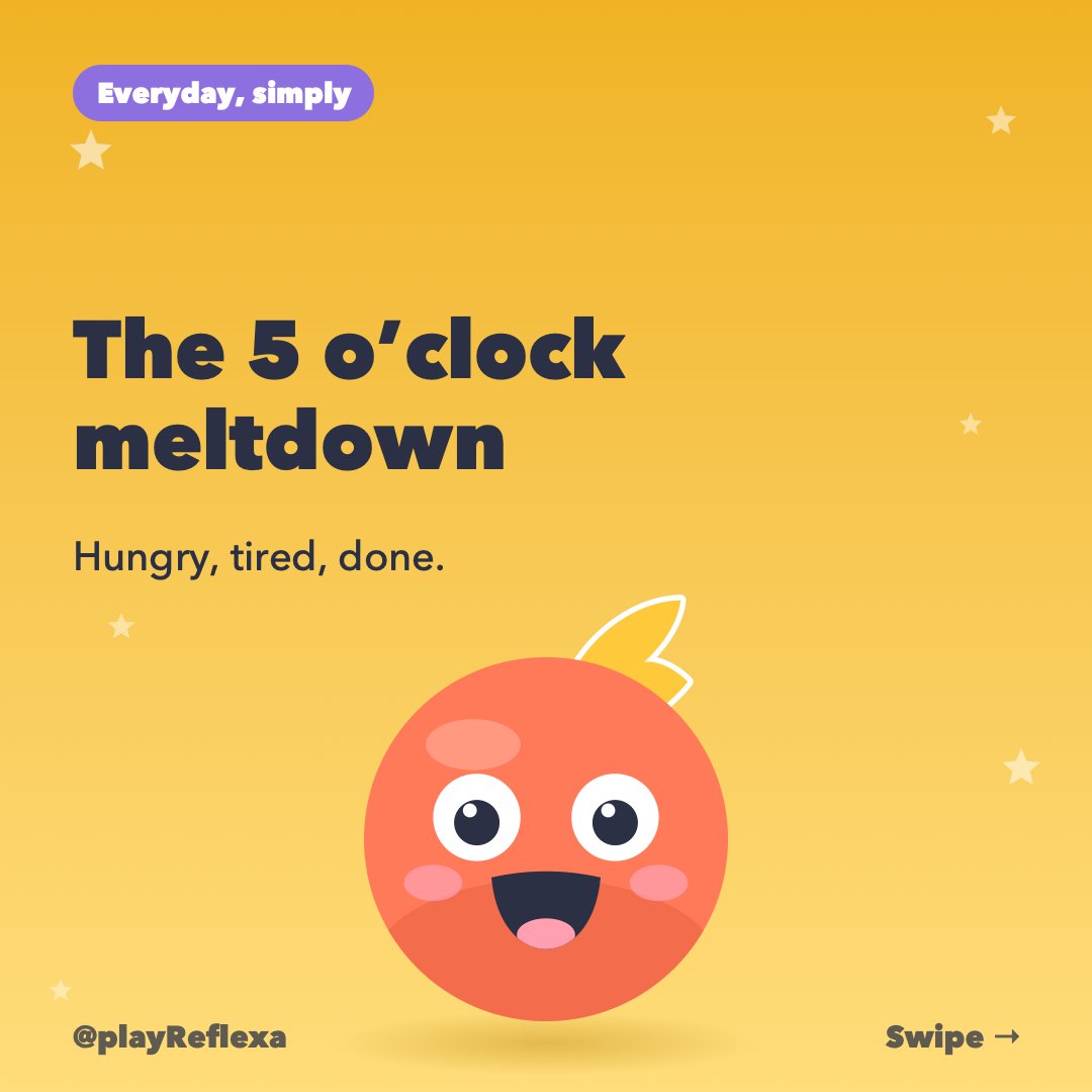 playReflexa's tweet photo. The 5 o’clock meltdown is not about the cup. Feed first, then move, then name it. Snack, five rounds of Reflexa, dinner. #Reflexa #ToddlerLife https://t.co/CRKdG3mzo5
