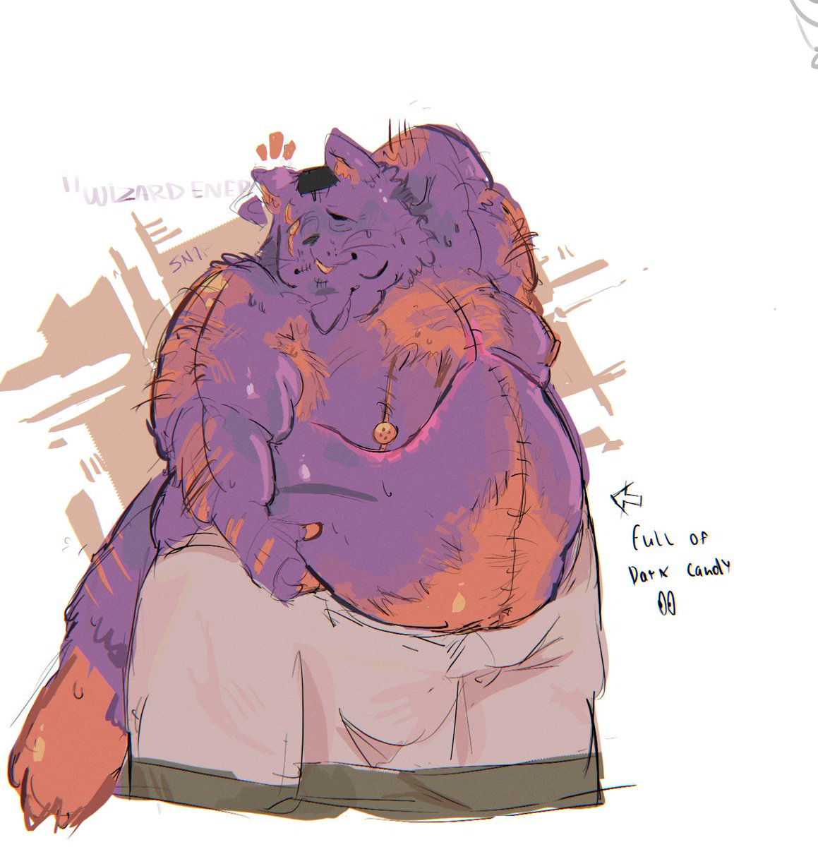 snapygotnothing's tweet photo. BEEG OL´ SEAM YEEAA
look at their bellay 

#DELTARUNE https://t.co/udCENTCr2T