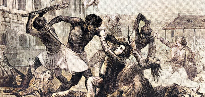 SankaraDispatch's tweet photo. Haiti became the first independent Black republic in 1804 after slaughtering and defeating Napoleon Bonaparte’s forces in a revolution led by formerly enslaved people.

They defeated one of the most powerful empires on Earth and shattered the chains of slavery.

Haiti did not beg for freedom. They fought and killed for it 🇭🇹