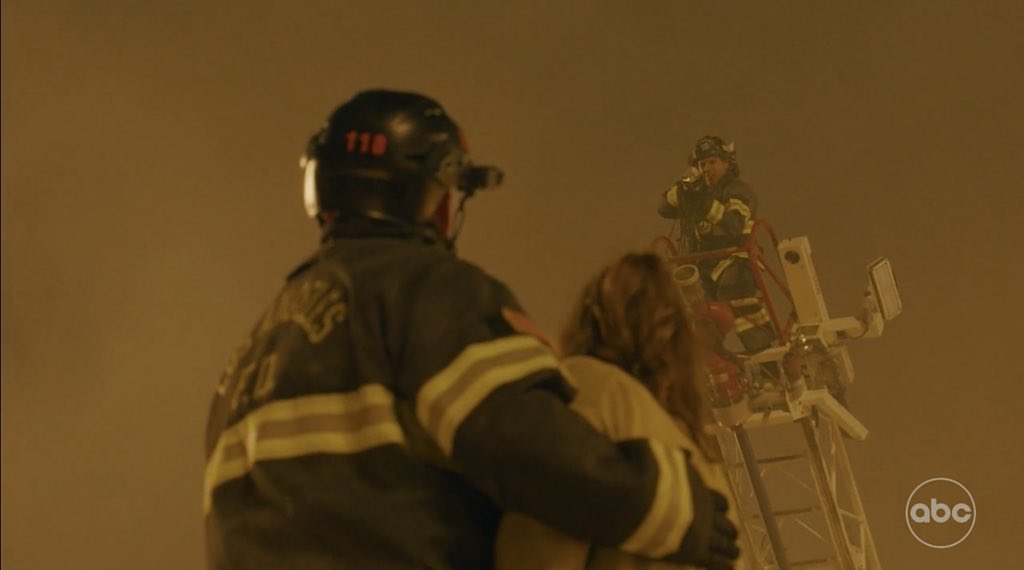 twoslicetoast's tweet photo. buddie firefighting together again i feel like i've just met my firstborn https://t.co/g7FtKDuaHd