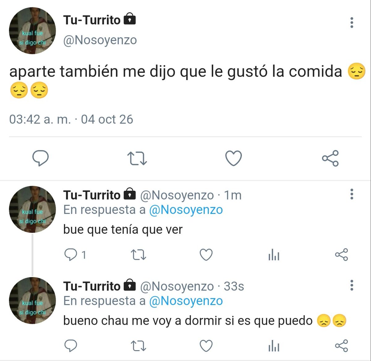 Alt0Enzurr11's tweet photo. 62🏵️
sobreanalizando por horas!!! https://t.co/8P8bvo4vWX