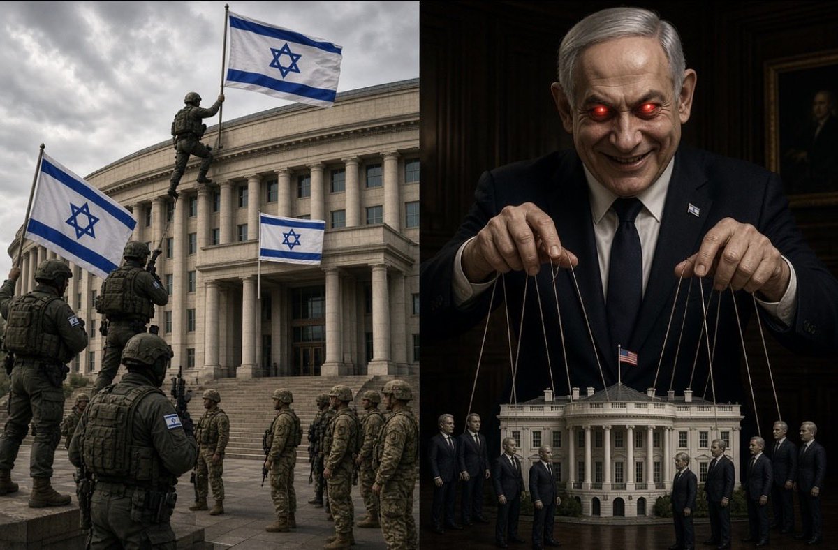 Bennett_Method's tweet photo. The Pentagon claim was in 2002. They’ve had 24 years to expand their influence.

Look at how the media shields Israel. Criticize their government and you’re labeled antisemitic, potentially facing legal consequences. Yet criticizing our own government is perfectly acceptable.

Israel’s population is barely 3% of America’s, yet look at how much control its government has over our politicians, foreign policy, and country.

And tell me we’re not f*cking occupied.

This sh*t needs to end. People need to wake up the f*ck up.