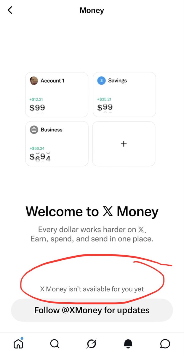 BitLad_Crypto's tweet photo. @XMoney what’s this Xmoney https://t.co/Obi4nogBoV