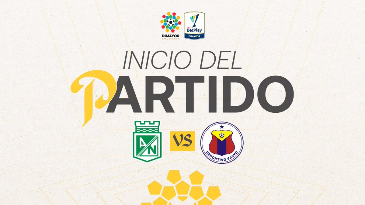 Dimayor's tweet photo. ¡Inician las emociones en el estadio Atanasio Girardot! 🏟️⚽

Ya juega @nacionaloficial y @DeporPasto por la Fecha 14 de la #LigaBetPlayDIMAYOR II-2026

NAC 0 - 0 PAS

#LaCasaDeTodos https://t.co/pHSBxETTXi