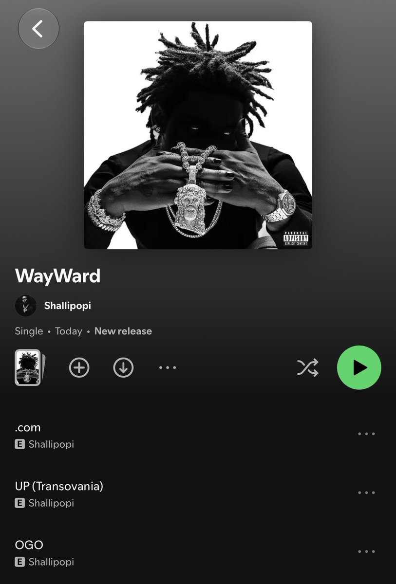 castTav's tweet photo. 🚨 just in: Shallipopi drops  a new single TITLED WAYWARD 
OUT NOW. 
#SHALLIPOPI #CELEBRITYCASTTV https://t.co/2qs2lMwEnX