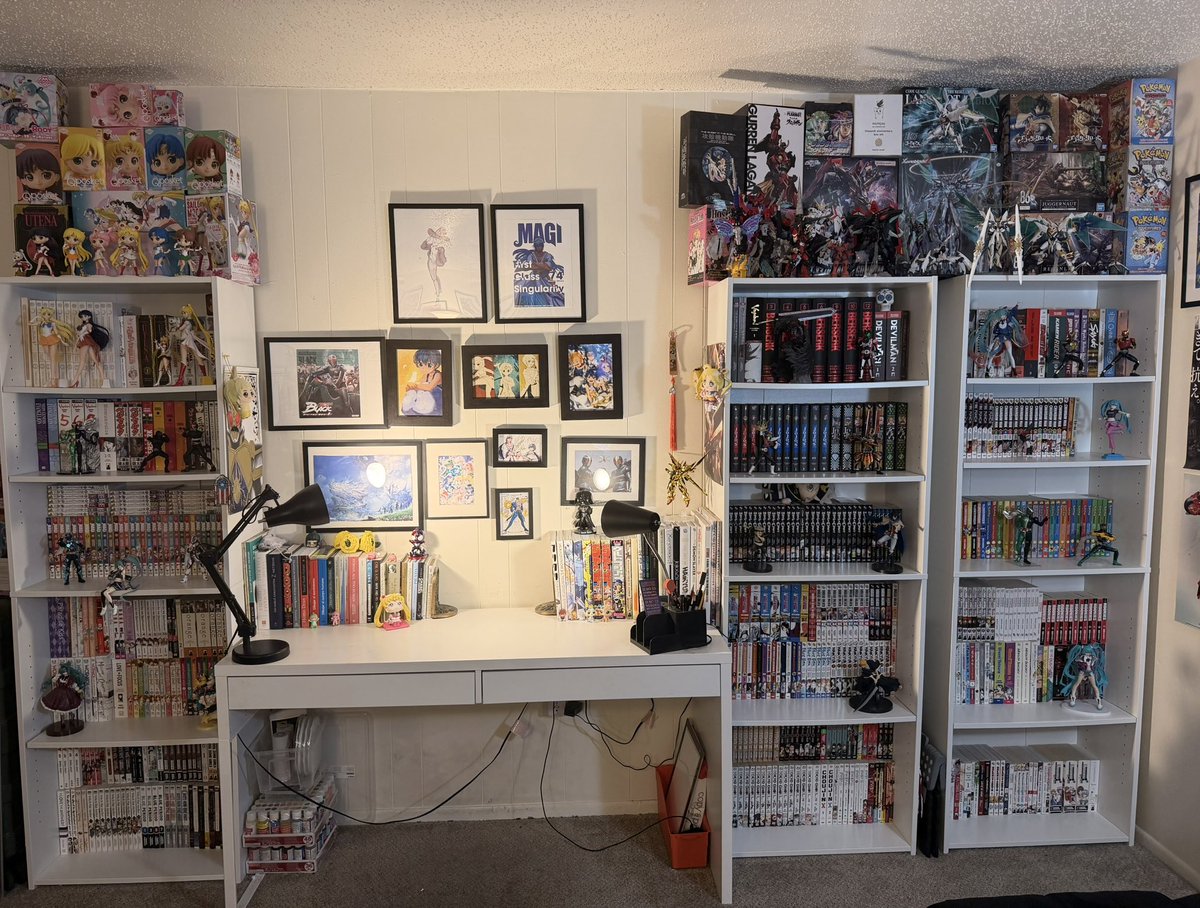 FoolPlanet's tweet photo. Fuck you, check out my manga, anime, light novel and gunpla collections https://t.co/ZxGXh842O6