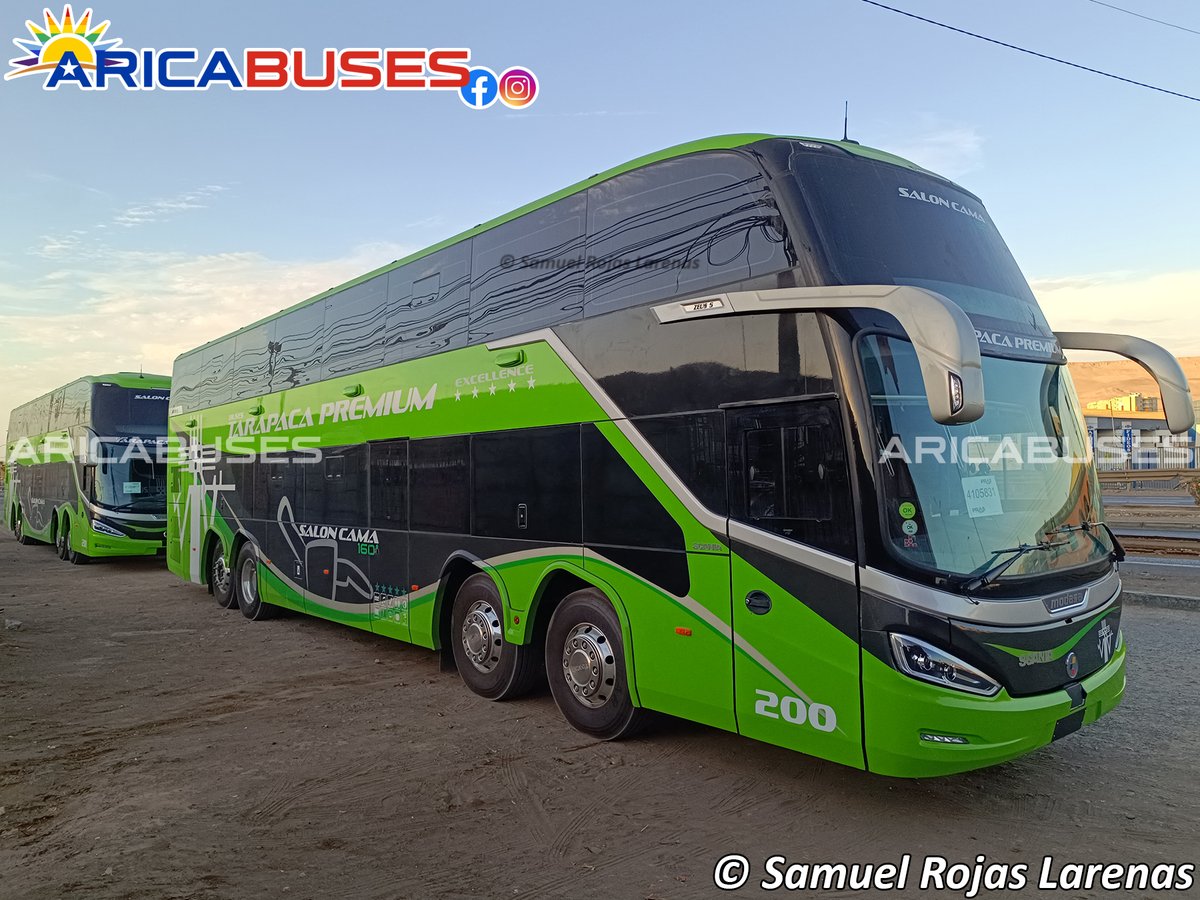 nochFul213836's tweet photo. Arribando a Chile, lo nuevo de @busestarapaca junto a @modasabuses, @viviprachile, @scaniachile y @pras_logistic. https://t.co/x6KpzRRvdH