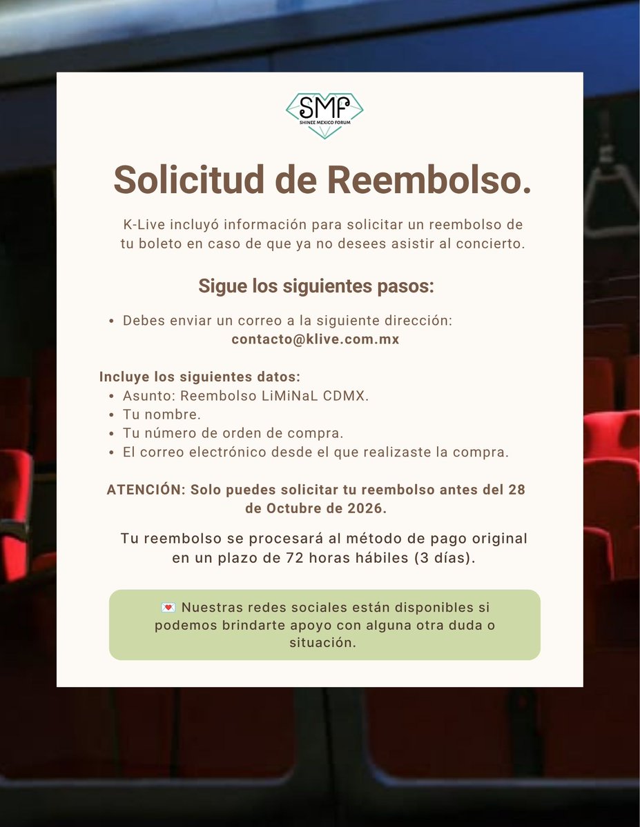 SHINee_Mexico's tweet photo. ¡Hola TAEMATE y SHINee World! 🩵

​Esperamos que todo@s se encuentren bien.

Después de tomarnos un tiempo para procesar los acontecimientos del día de hoy, queremos compartirles la siguiente información de cómo llevar a cabo su queja o denuncia ante Profeco https://t.co/IZUcpSuUlW