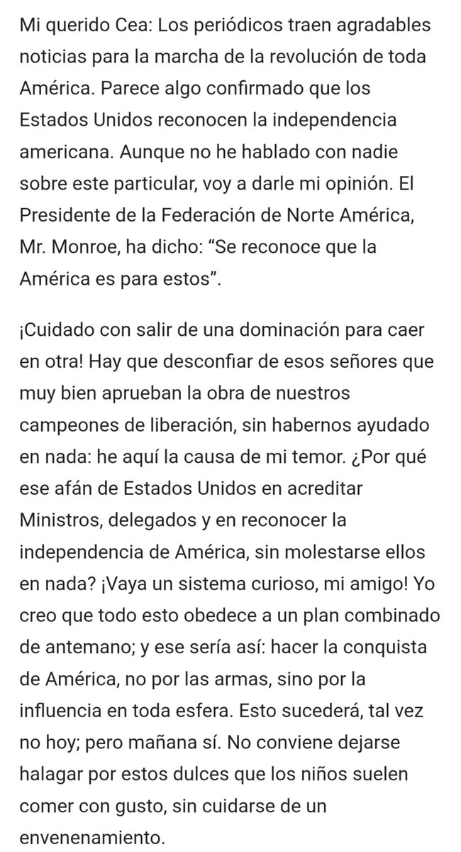 ssuudp's tweet photo. A propósito de los vendepatria del gobierno me parece adecuado citar a Diego Portales, que la vió hace +200 años: https://t.co/YXDvjsfzPr