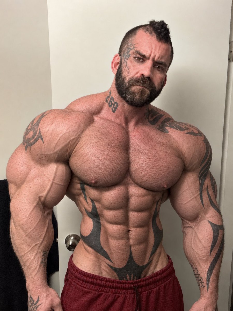 WerewolfTest's tweet photo. This would be a good size, could probably get there in under two years with enough support. Help me get huge and then come worship me when I’m this big. Custom videos and updates for regular supporters:
https://t.co/pGfepaDRjf
https://t.co/aRDrfS03IS

#musclegrowth #bodybuilder https://t.co/Qvbjm50u9i