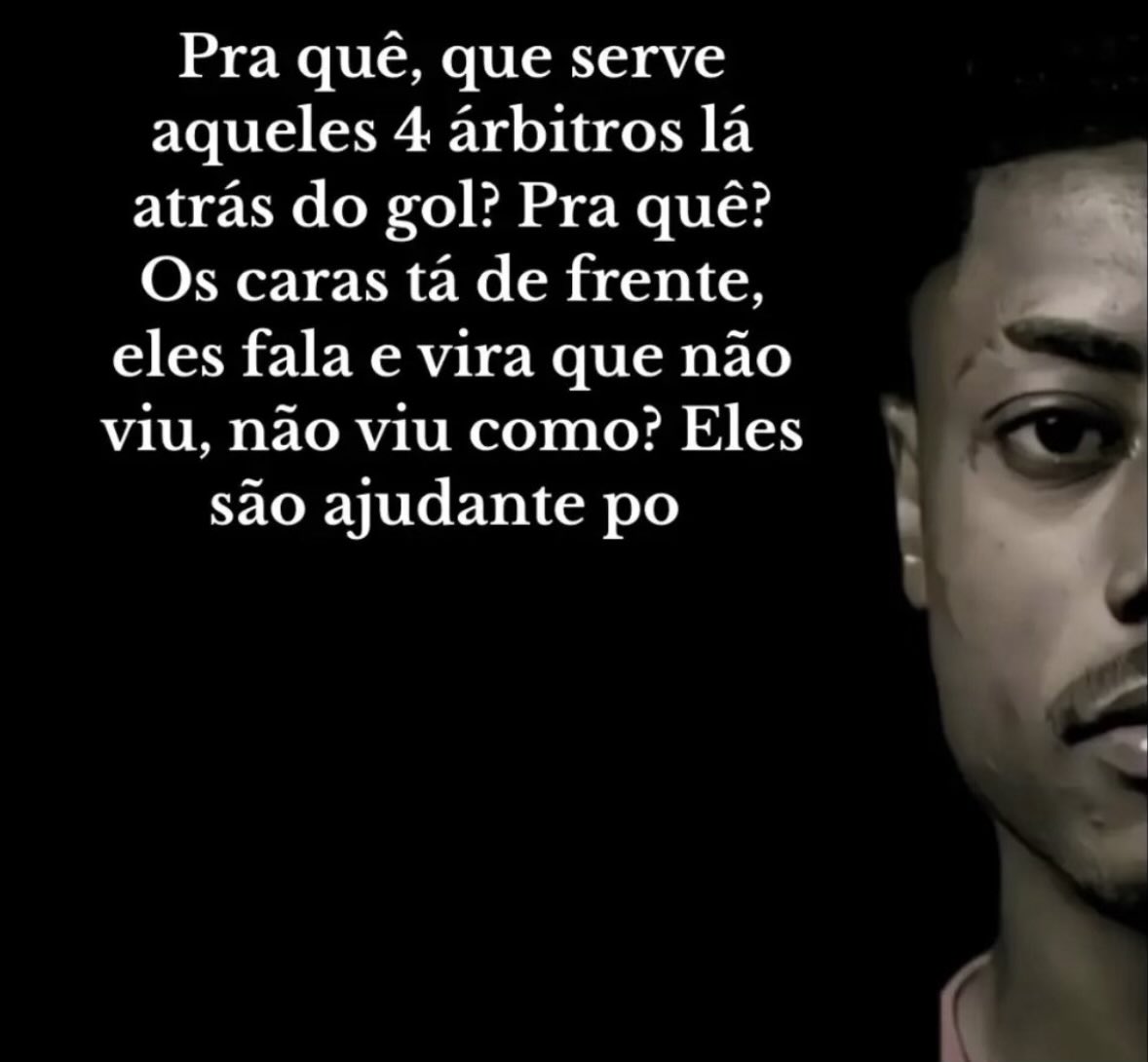 cxrfx's tweet photo. arbitragem FRACA, PÉSSIMA.

 o erudito bruno henrique já tinha avisado https://t.co/80Pw6pKz26