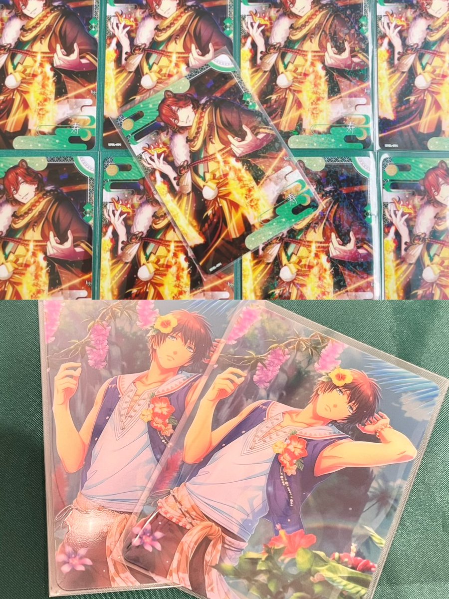K6s3Yo0411r0713's tweet photo. 【交換】うたプリ ビジュコレ vol.1 vol.2

譲→1枚目、2枚目、3枚目
音也、真斗、那月、トキヤ、レン、翔、蘭丸、カミュ

求→4枚目 嶺二 セシル ＞ 同種 嶺二

AGF土曜日手渡し
郵送
お気軽にお声掛けください🍀 https://t.co/NSqBuCUZCD