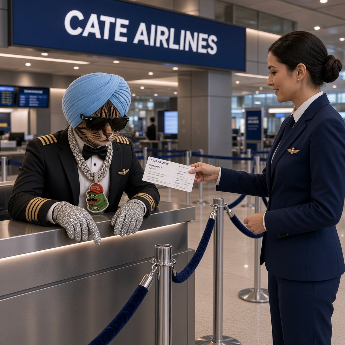 JSaini99997's tweet photo. @JakeGagain Print your boarding pass and fly with $CATE Airlines https://t.co/Jabzo8FjTy