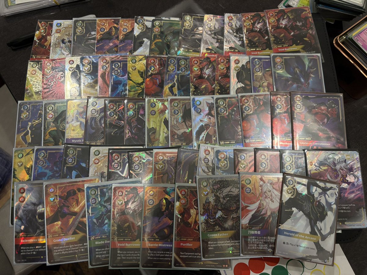 nitetimeclasher's tweet photo. Anyone want to buy some riftbound overnumbers?😭😭

Ask for prices :) https://t.co/G8lrrO59cW