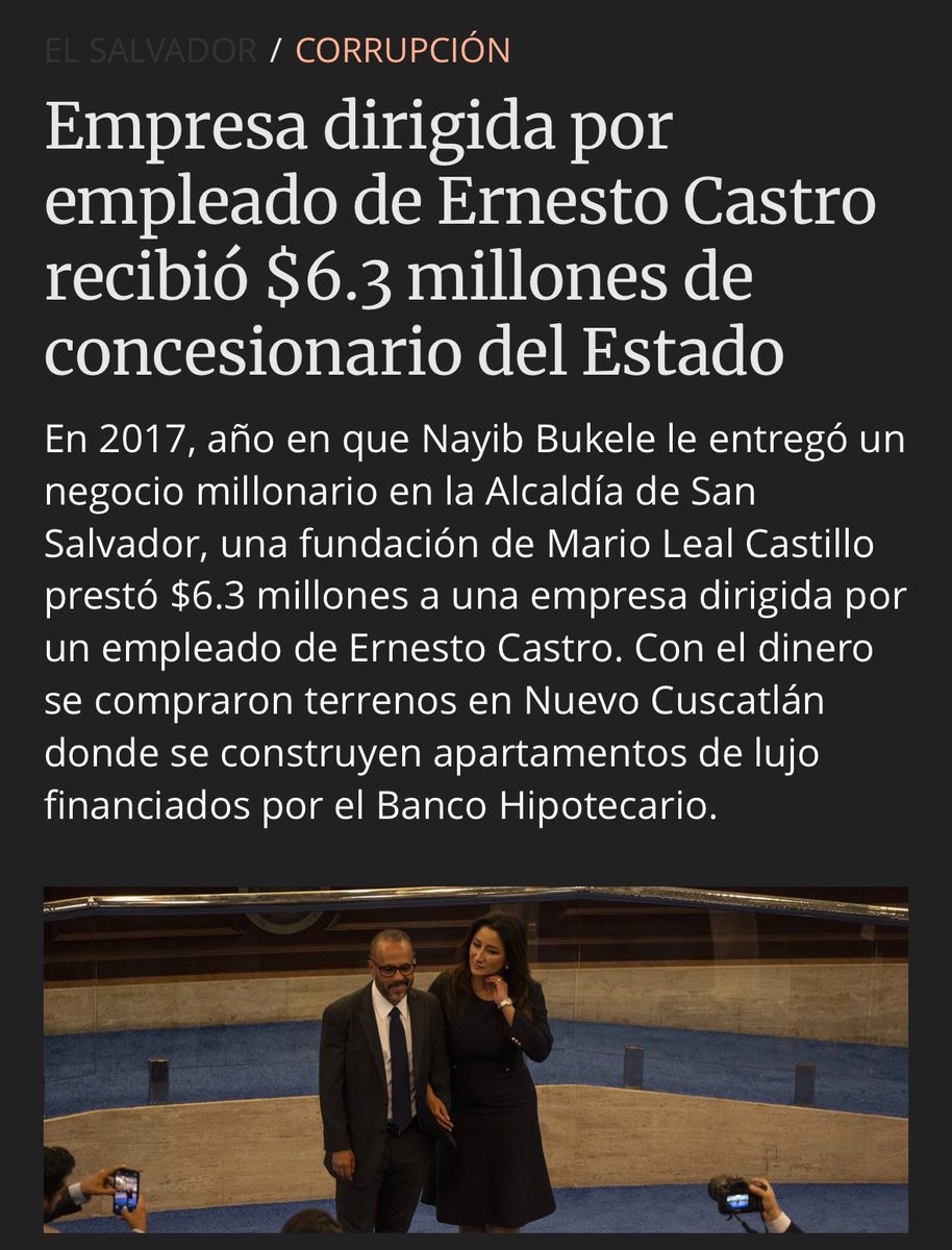 antoasb's tweet photo. Una vez más @_elfaro_ destapa las movidas oscuras de quienes ostentan actualmente el poder en El Salvador. ❗️❗️❗️

Esta es la verdadera razón por la cual detestan al periodismo serio e independiente. Y para intentar “contrarrestar” estas investigaciones es que han montado Diario y Noticiero El Salvador, además de tanto panfleto digital como “el blog” y la tal “Caja Negra SV”.