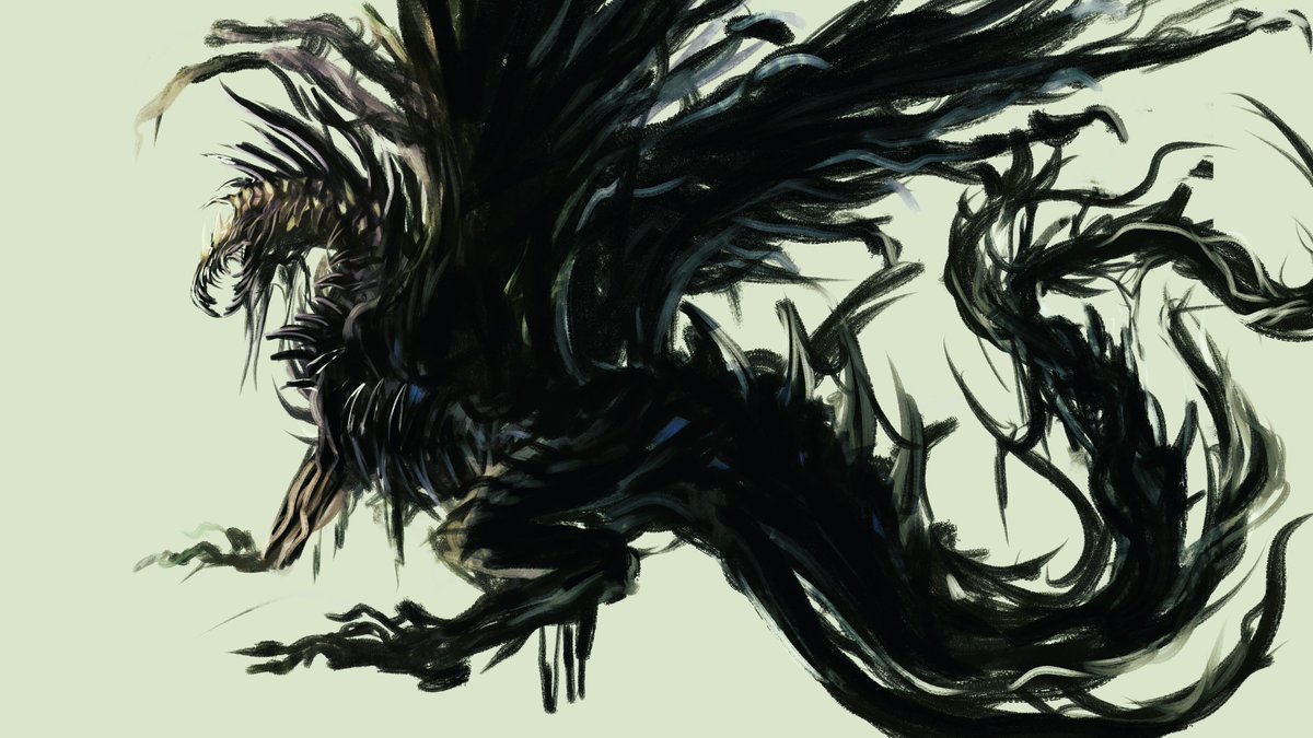Acronias1's tweet photo. Lil doodle of the goopy dudes in the ascendance trailer as an Elder Dragon

#MonsterHunter https://t.co/M3AUAQOUoO