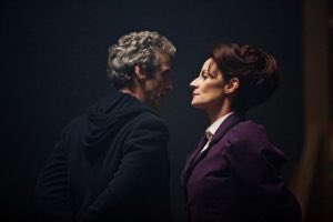 OldTomatohey's tweet photo. I love this picture because it’s like the doctor is shining a light on Missy and Missy is casting a shadow on the doctor https://t.co/gBFXTgsXJh