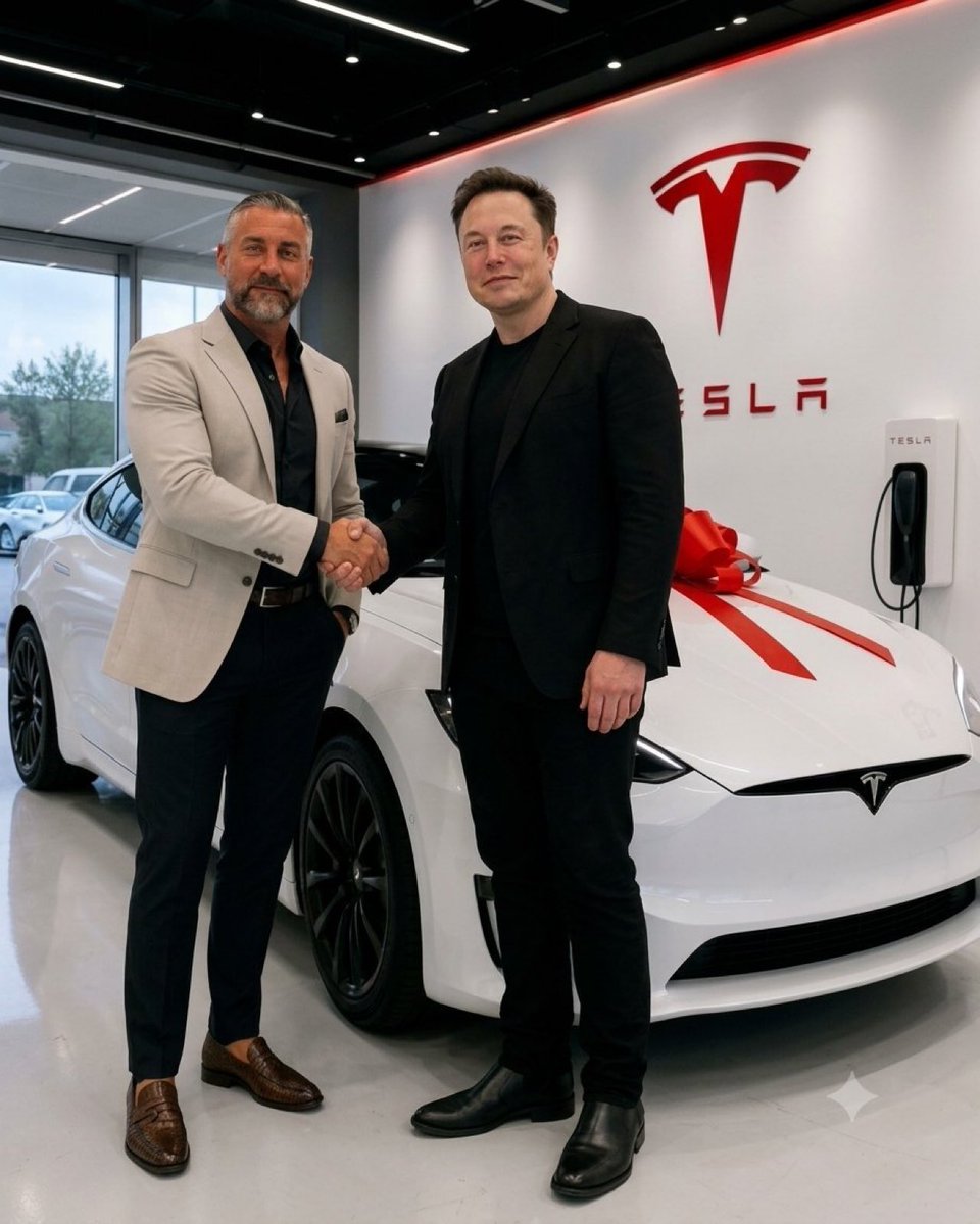 ElonMindGa2mn's tweet photo. Be honest 👇 

If Elon Musk handed you this Tesla today, what would you do?

A. Drive it ⚡
B. Sell it 💰
C. Keep it forever ❤️
D. Give it to family 🎁 https://t.co/71gdyHOcDg