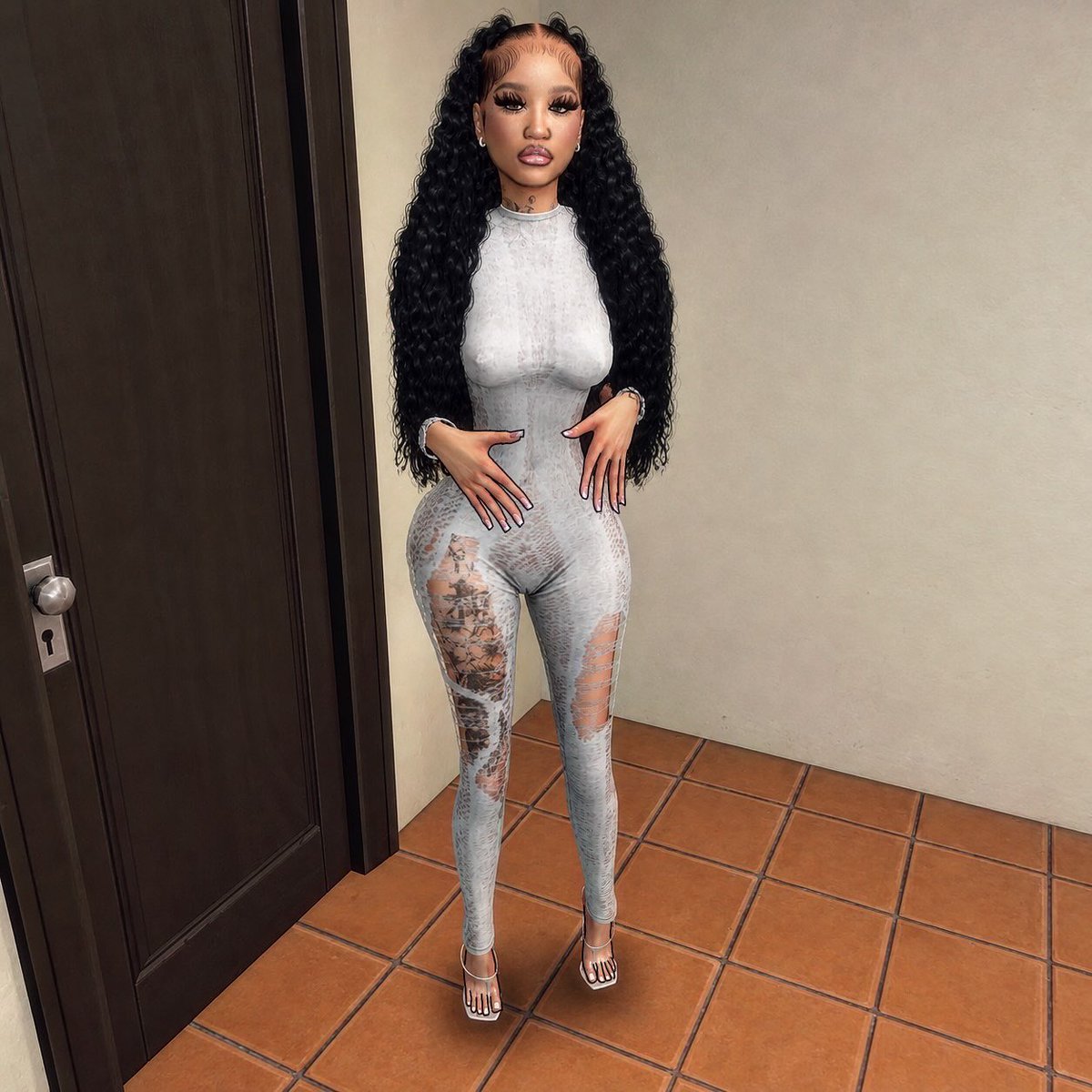 KayyyOfficial_'s tweet photo. SEXXC ๐ซฆ #Sims4rp #showusyoursim https://t.co/heojs6p221