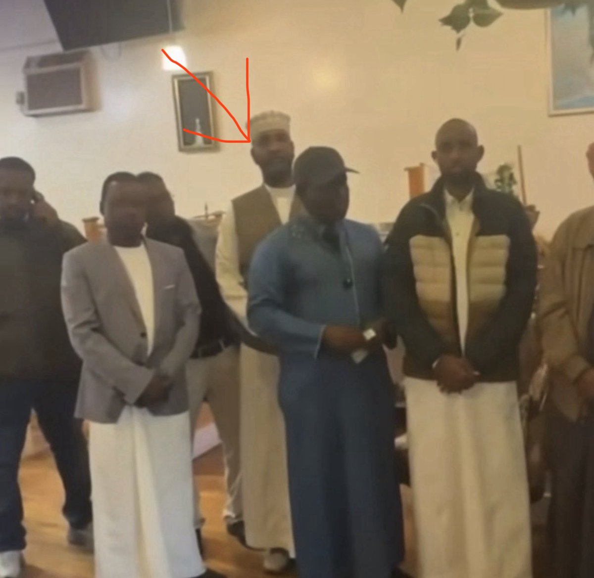 SteveRob's tweet photo. Hussein Hirsi Ahmed, the finance minister of Jubbaland, Somalia, from 2021-2023, is rallying Somalis to vote in Lewiston, Maine. 

Just a few days ago he was meeting with Democratic gubernatorial candidate Hannah Pingree (daughter to MECD1 Rep. Chellie Pingree). He has multiple money transmitter licenses on Lisbon St and just happens to rent to a bunch of Medicaid home health care agencies. 

Here’s a pic of him Rep. Ilhan Omar while he was a Somali MP, and a few more of him ministering…