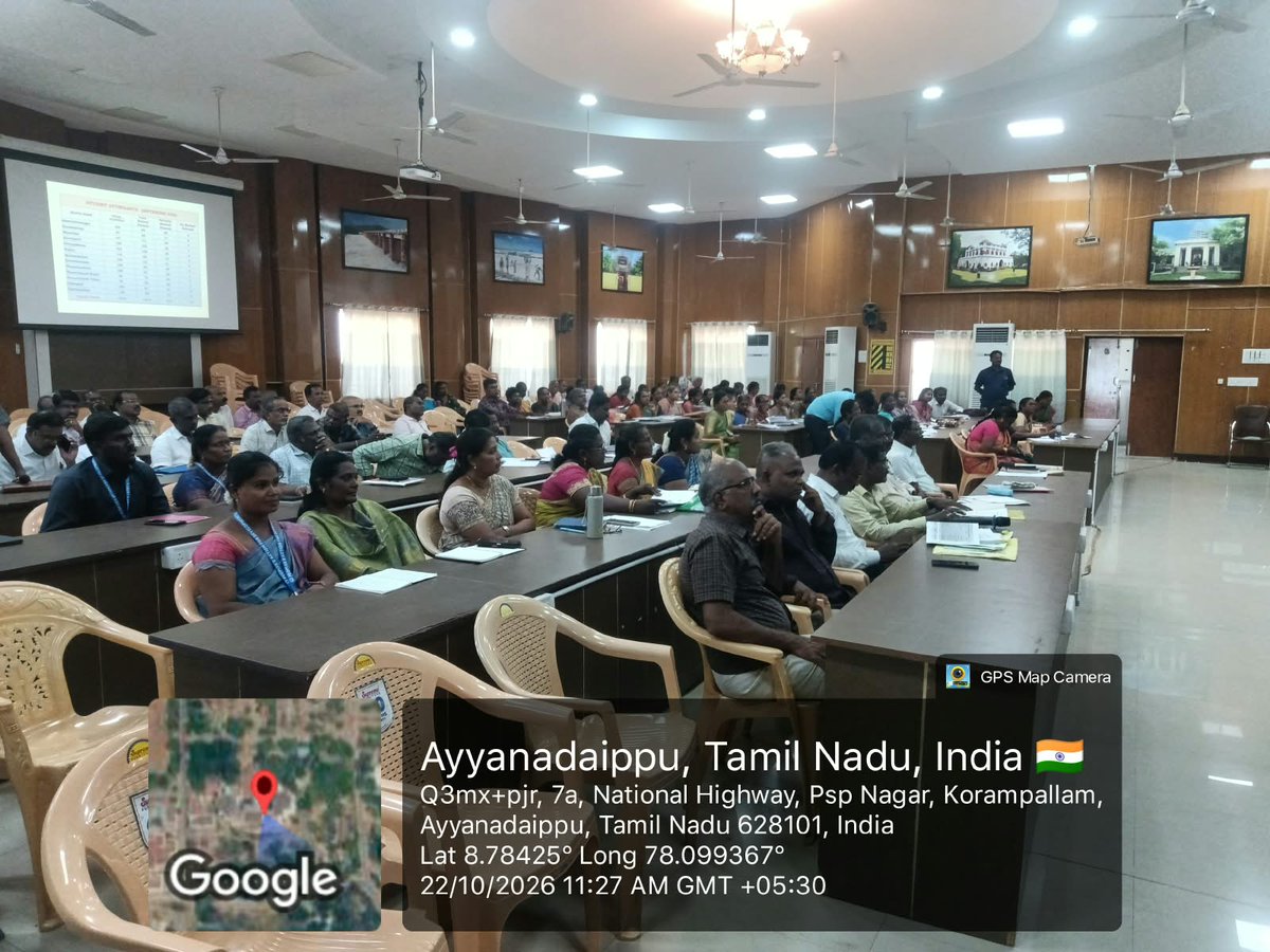 padgom2024's tweet photo. PAD–JRC participated in the District Education Review Meeting chaired by the Thoothukudi District Collector, focusing on identifying out-of-school children and preventing dropouts through timely intervention and re-enrolment.
#PAD #JRC #RightToEducation #EveryChildMatters https://t.co/czW0MPaIdc